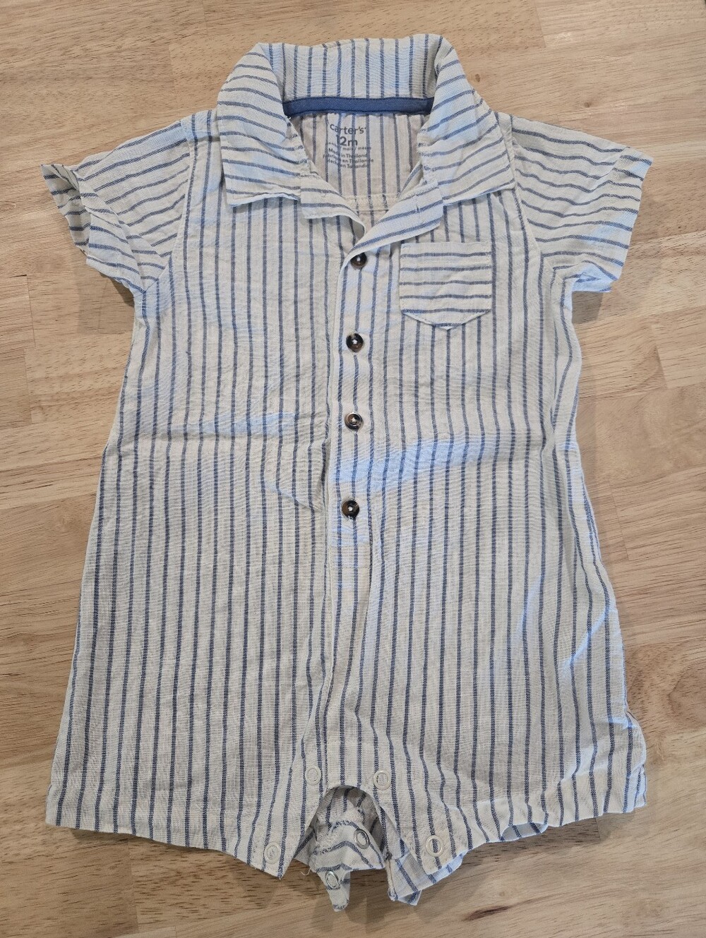 Carters Linen Romper